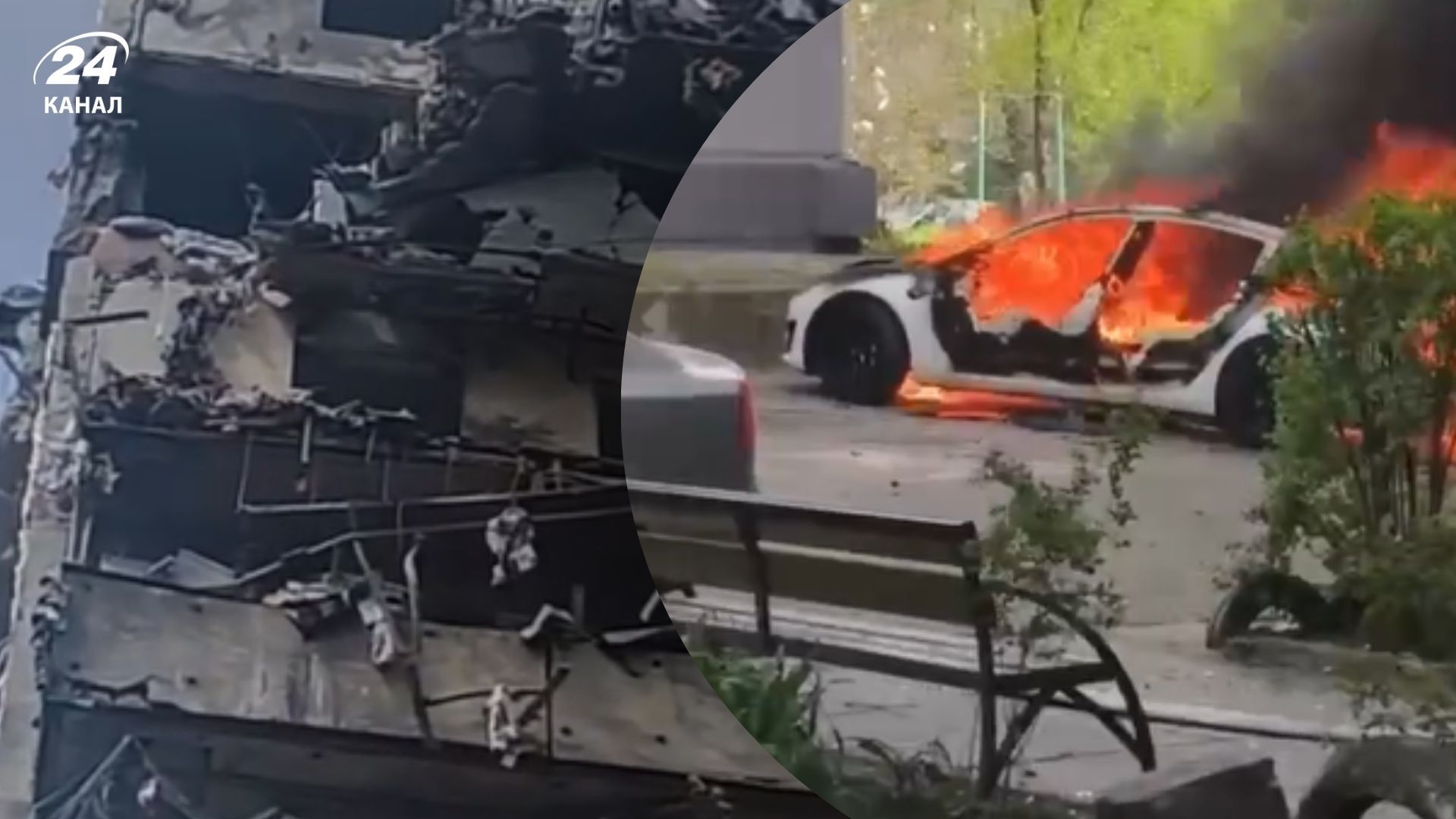 На Запорожье прилет