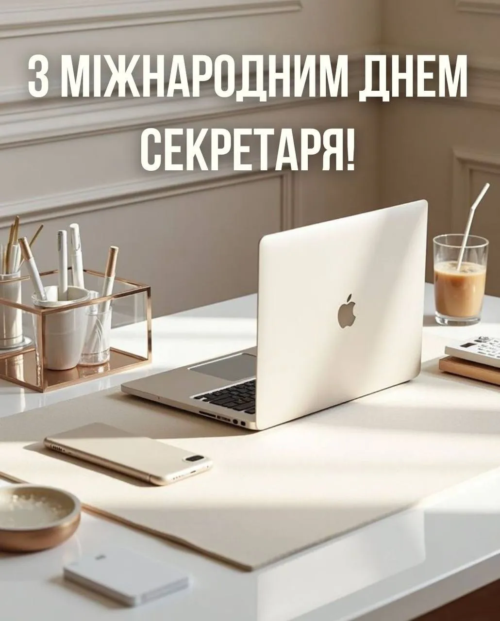 Привітання з Днем секретаря 2025 Привітання з Днем секретаря 2025