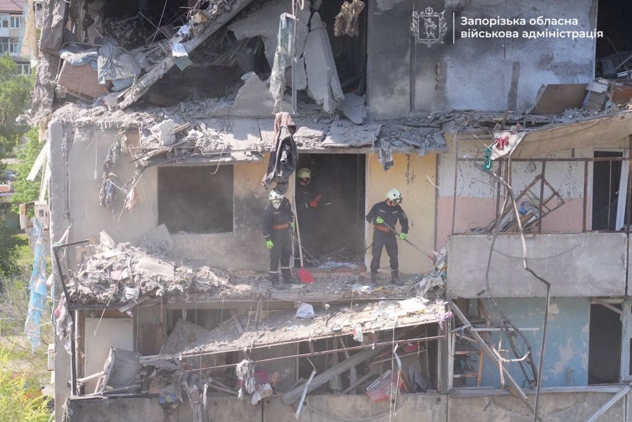 Россия атаковала Запорожье