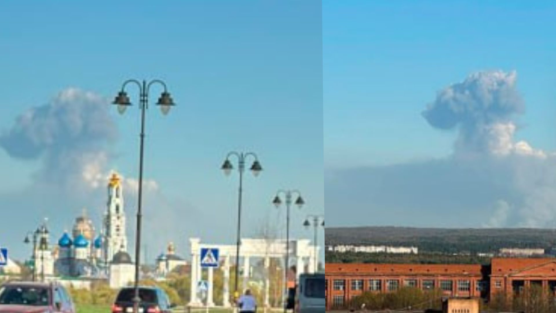 Вибух на одному з найбільших арсеналів Росії: густий дим видно за десятки кілометрів - 24 Канал Вибух на одному з найбільших арсеналів Росії: густий дим видно за десятки кілометрів - 24 Канал