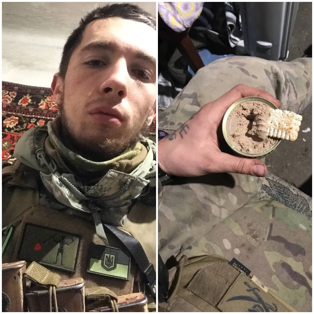 Последние фото Валентина с Азовстали