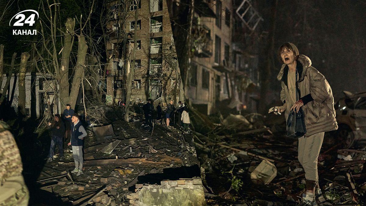 Последствия российской атаки на Киев Последствия российской атаки на Киев