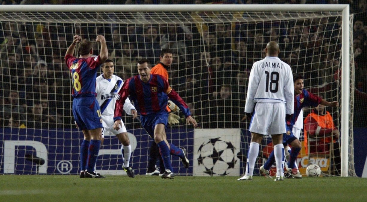 Барселона Интер - история матчей каталонцев против итальянцев в еврокубках