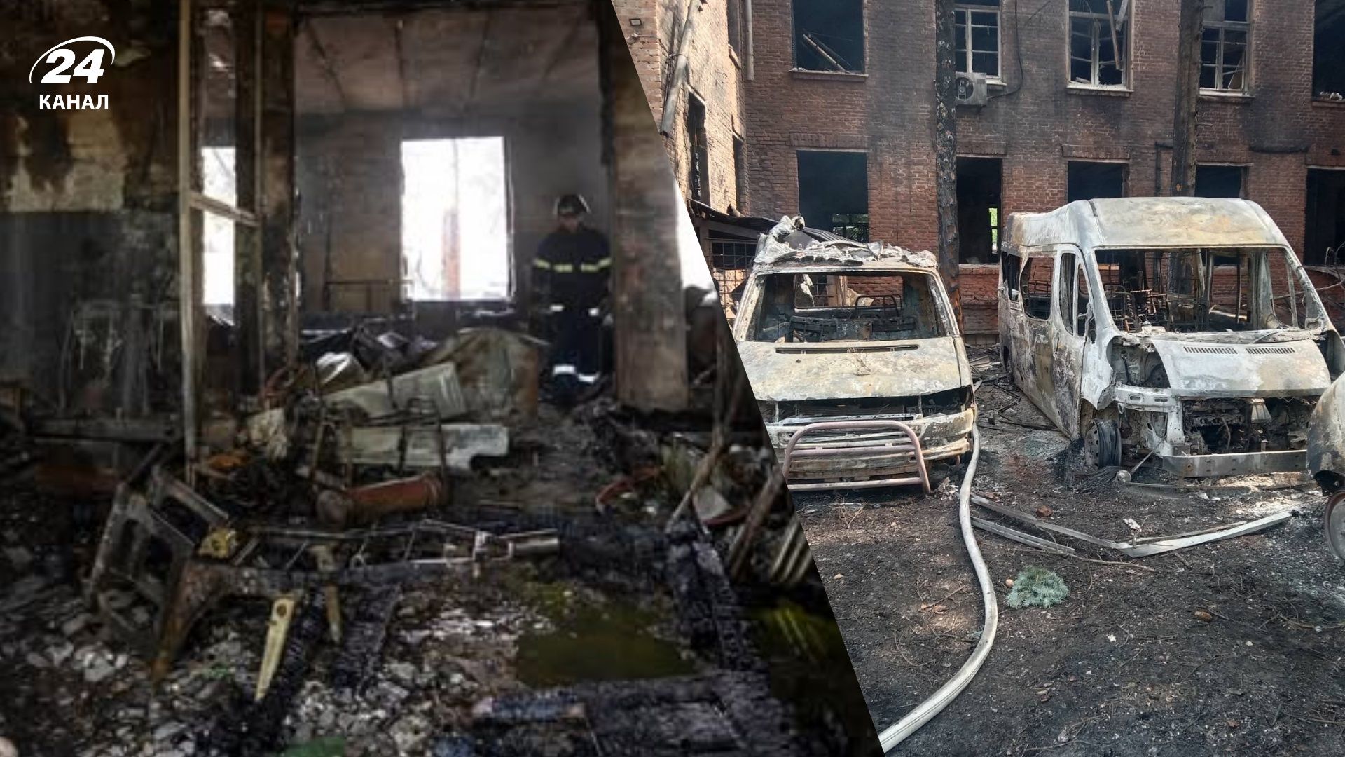 Росія вщент зруйнувала у Павлограді базу медбатальйону "Госпітальєри" - 24 Канал Росія вщент зруйнувала у Павлограді базу медбатальйону "Госпітальєри" - 24 Канал