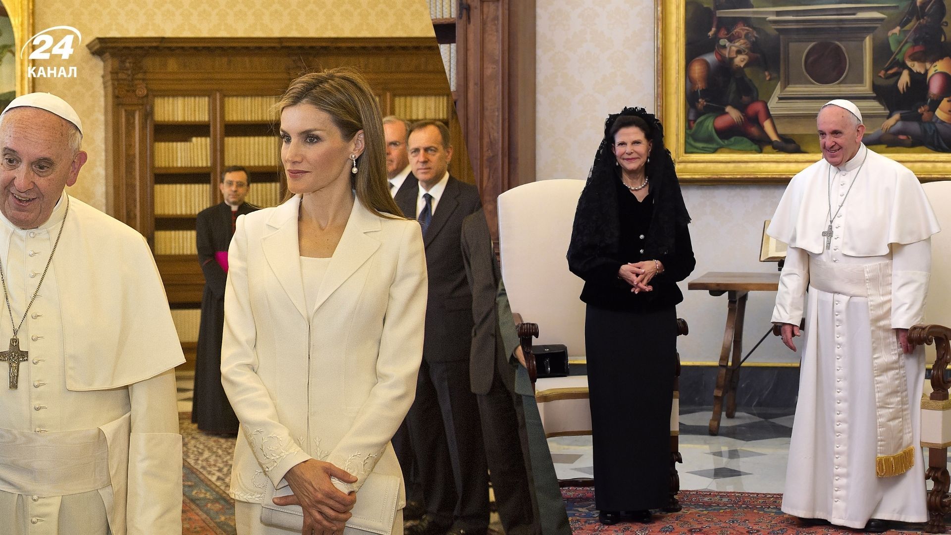 Привилегия белого: какие 7 женщин мира могут носить белую одежду при встрече с Папой в Ватикане - Show24 Привилегия белого: какие 7 женщин мира могут носить белую одежду при встрече с Папой в Ватикане - Show24