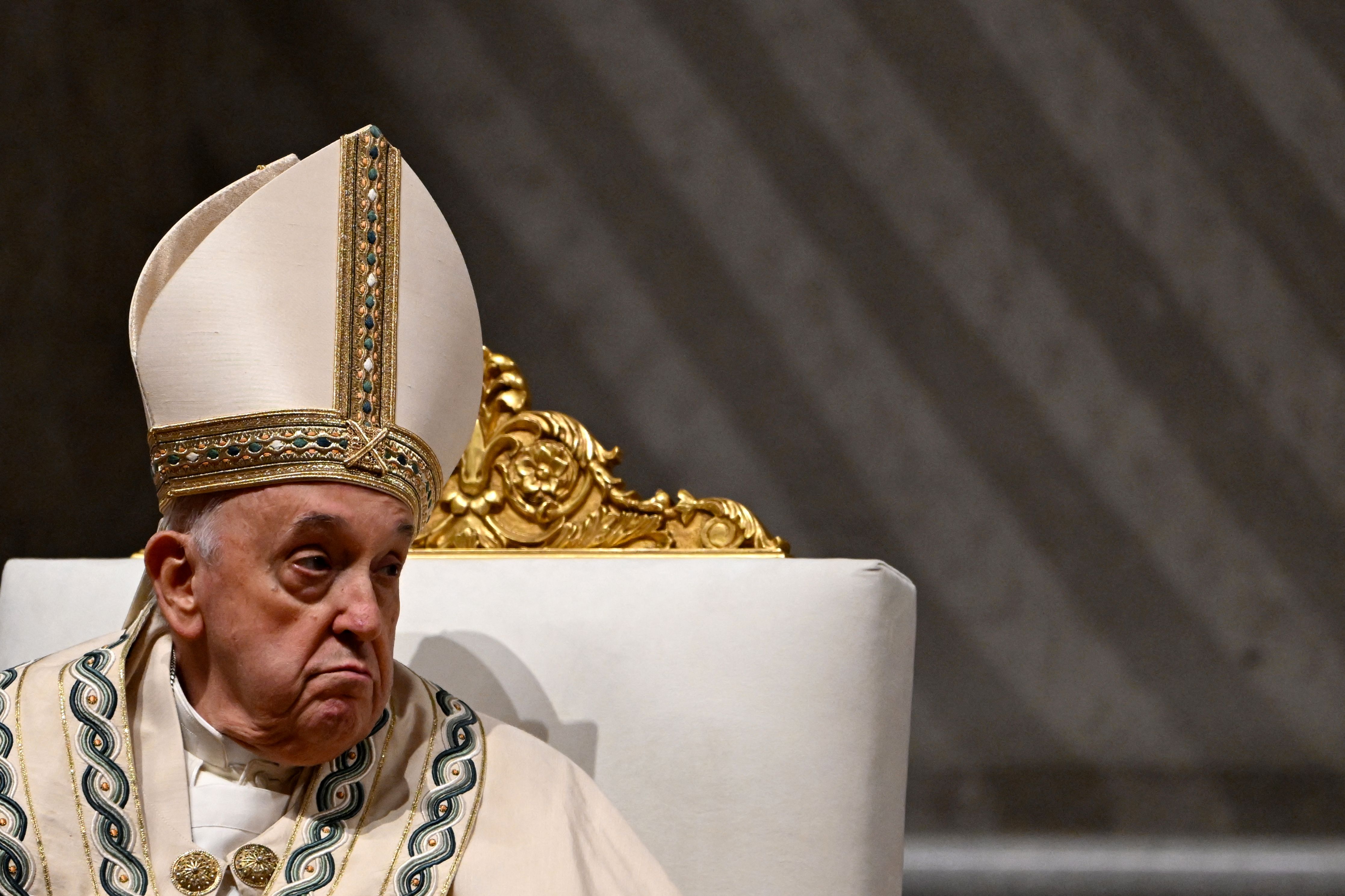 Папа Римский Франциск в Ватикане