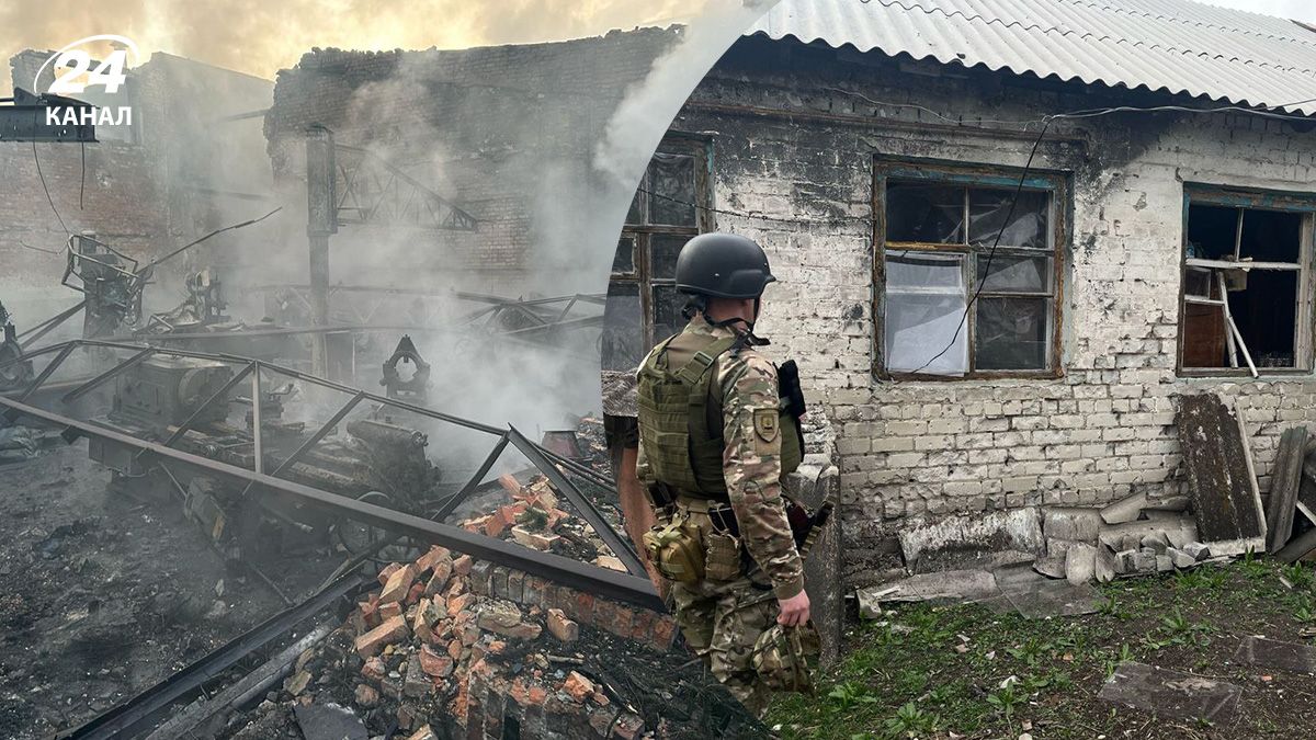 Россияне атаковали дронами Славянск Россияне атаковали дронами Славянск