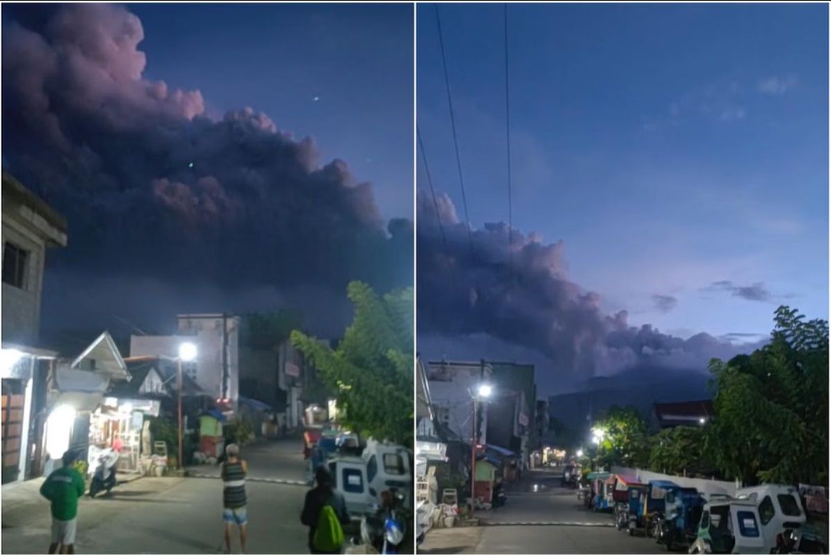 Виверження вулкана на Філіппінах