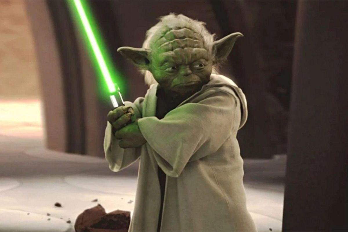 Чому Йода говорить "перевернуто"