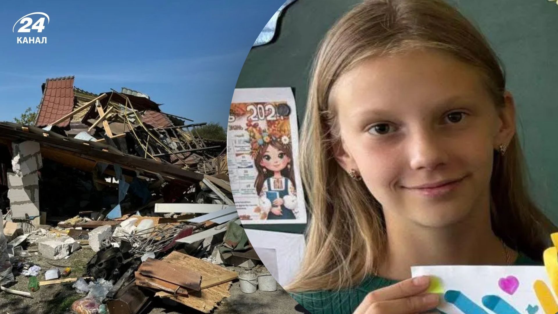 Из-за российского удара по Днепропетровской области погибла 12-летняя Маргарита