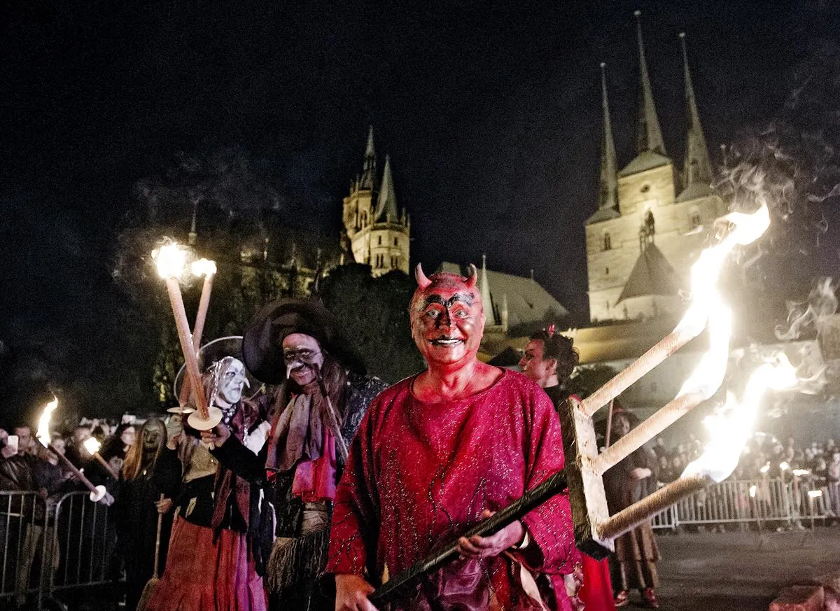 Вальпургиева ночь в Германии Вальпургиева ночь в Германии