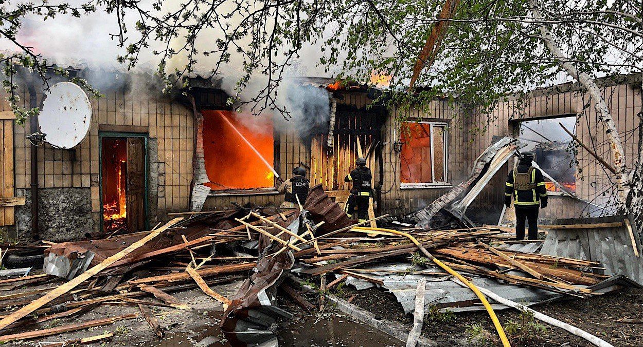 Росія атакувала Донеччину дронами Росія атакувала Донеччину дронами