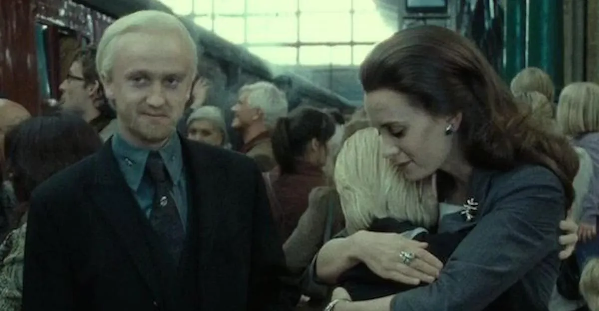 Драко Мелфой и его жена Драко Мелфой и его жена