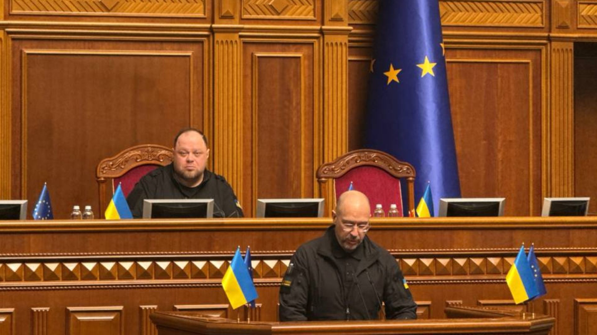 Шмыгаль в Верховной Раде Шмыгаль в Верховной Раде