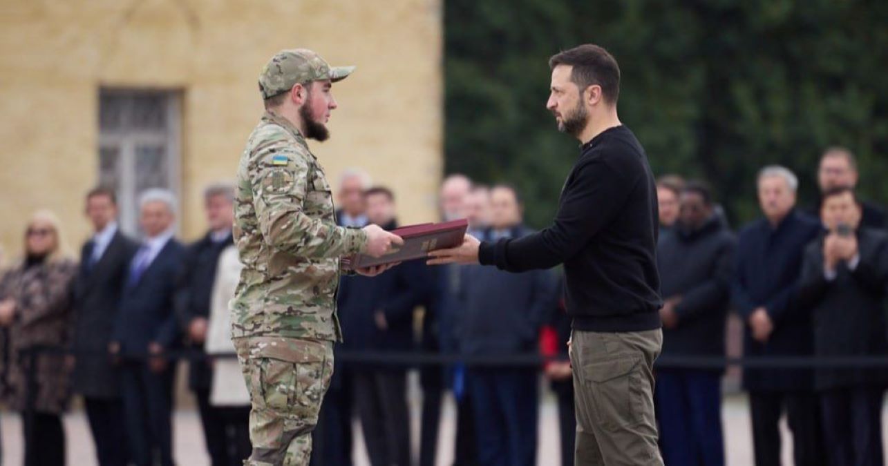 Нагородження Богдана Цимбала