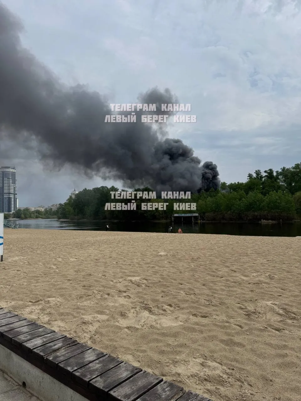 Гідропарк пожежа сьогодні Гідропарк пожежа сьогодні