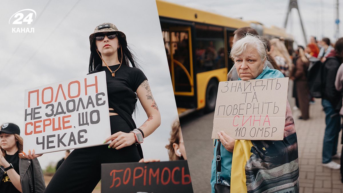 У Києві відбулася акція на підтримку бійців "Азову" У Києві відбулася акція на підтримку бійців "Азову"