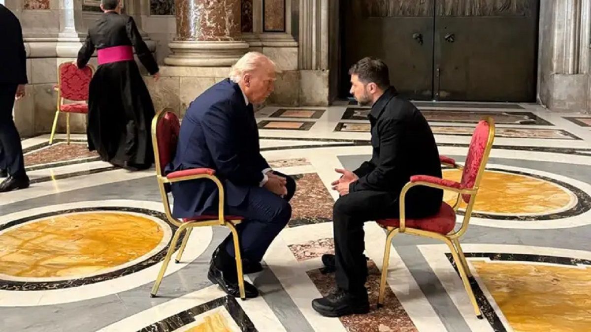 Чому зустріч Зеленського та Трампа у Ватикані є важливою Чому зустріч Зеленського та Трампа у Ватикані є важливою