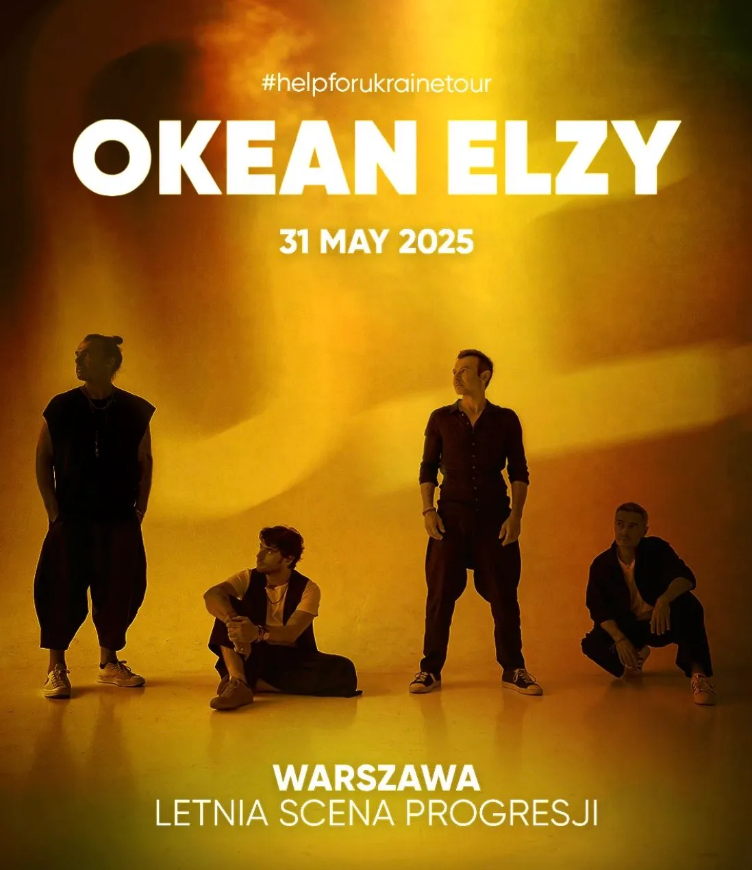 Афіша концерту ОЕ у Варшаві Афіша концерту ОЕ у Варшаві
