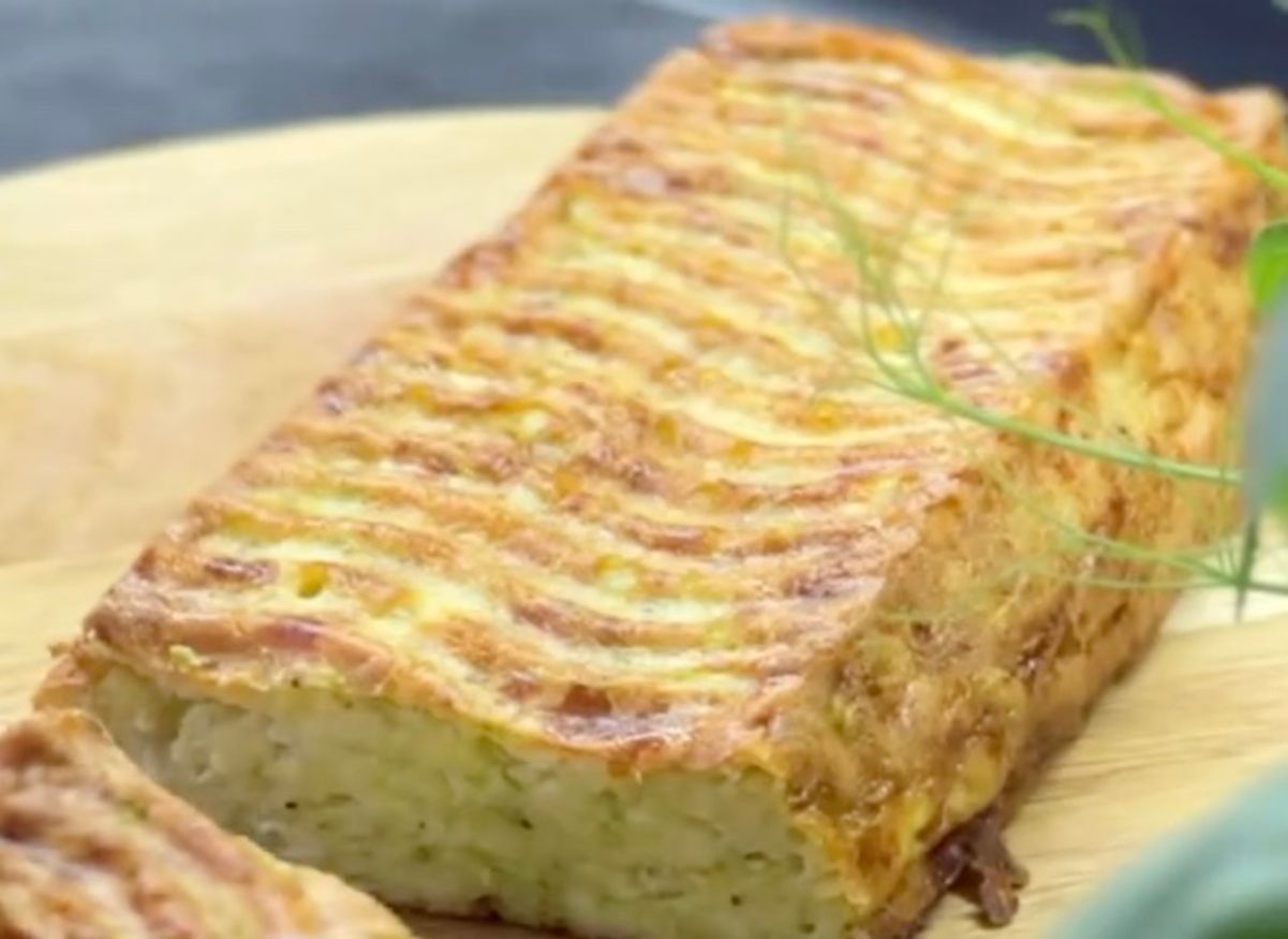 Сытная запеканка из кабачков Сытная запеканка из кабачков