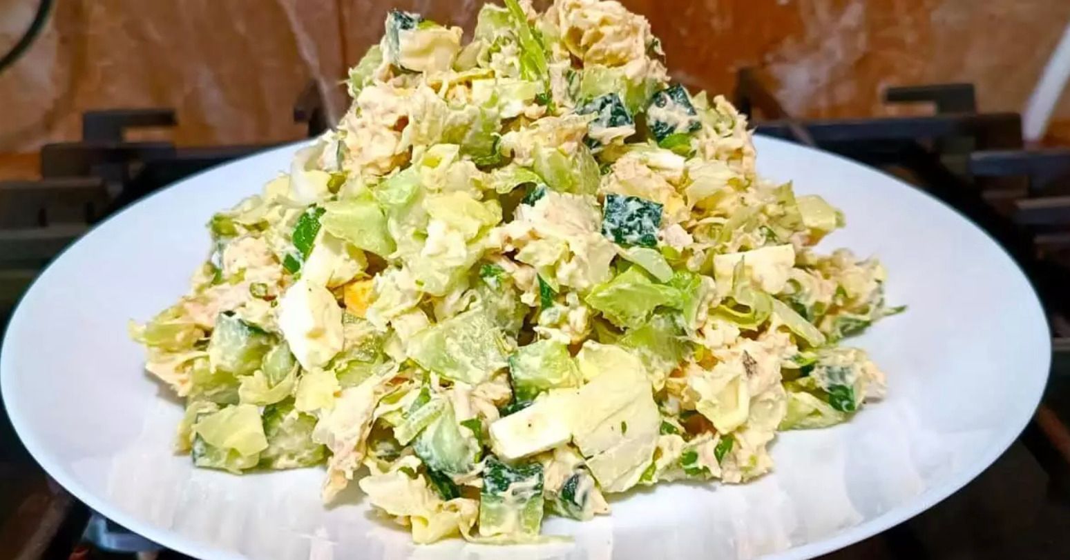 Смачний салат до шашлику Смачний салат до шашлику