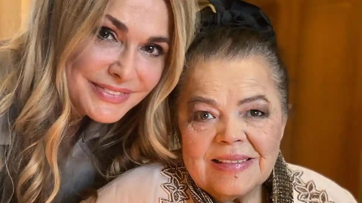 Ольга Сумська з мамою Ольга Сумська з мамою