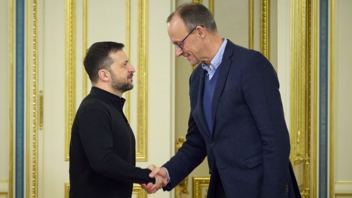 Зеленський привітав Мерца з обранням на посаду канцлера Німеччини Зеленський привітав Мерца з обранням на посаду канцлера Німеччини