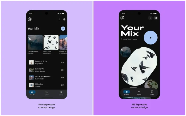 Сравнение старого и нового варианта дизайна Сравнение старого и нового варианта дизайна