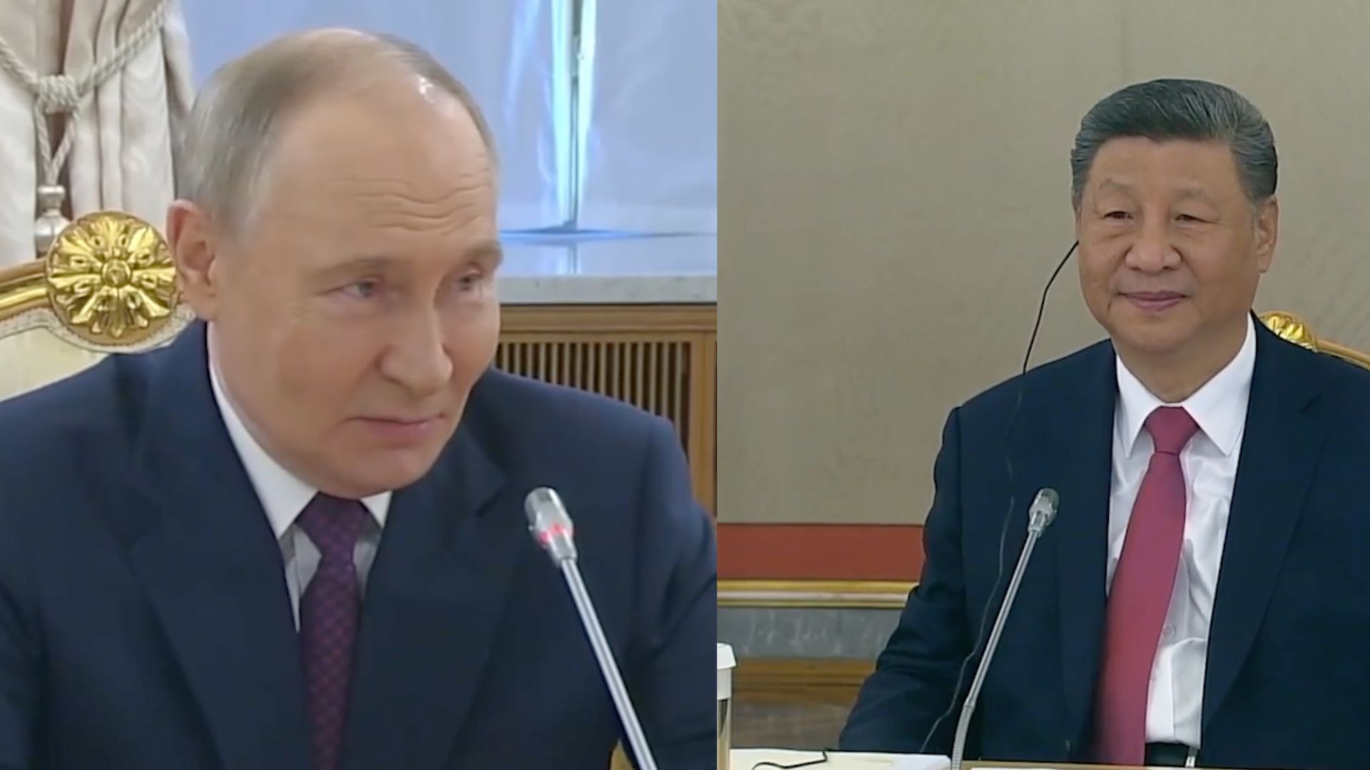 Си прибыл в Кремль на встречу с Путиным