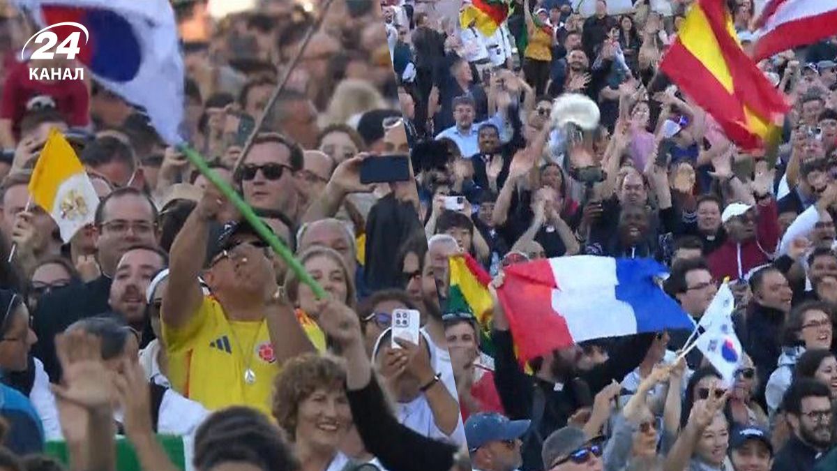 Святкування на площі Святого Петра Святкування на площі Святого Петра