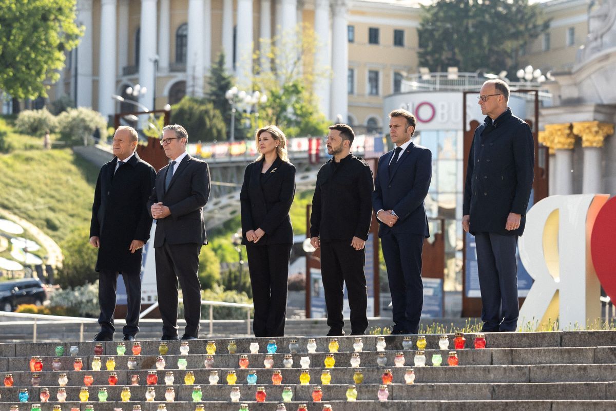 Візит лідерів коаліції рішучих до Києва Візит лідерів коаліції рішучих до Києва