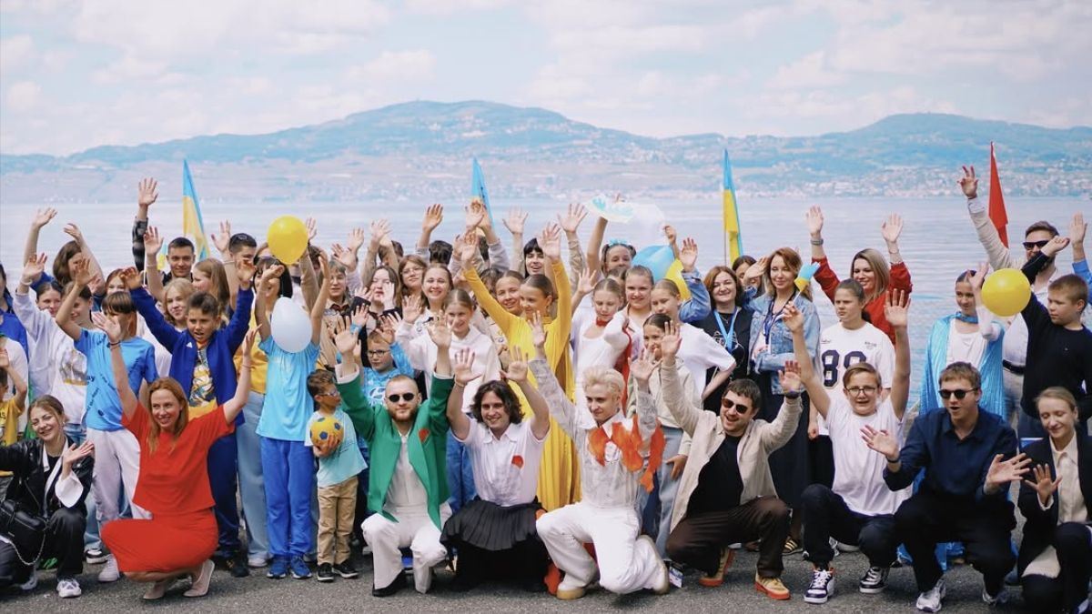 Ziferblat встретился с детьми из Мариуполя в Швейцарии - как прошла встреча - фото - видео - Show24