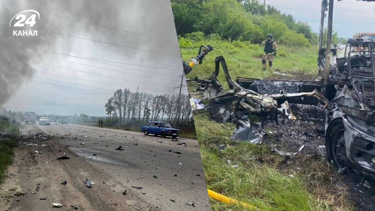 Ворожий БпЛА атакував автомобіль - 24 Канал Ворожий БпЛА атакував автомобіль - 24 Канал