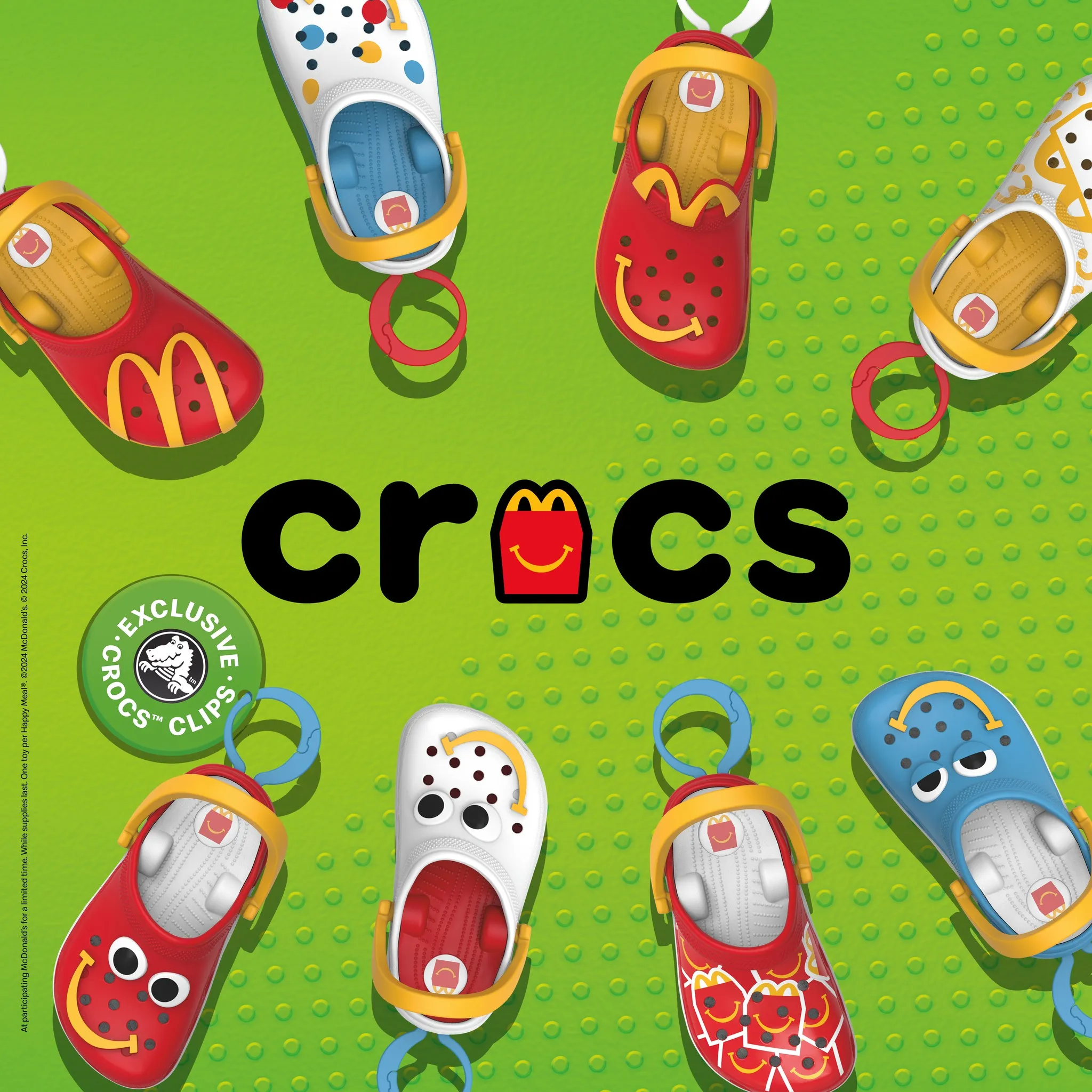 Коллаборация McDonald's и Crocs Коллаборация McDonald's и Crocs