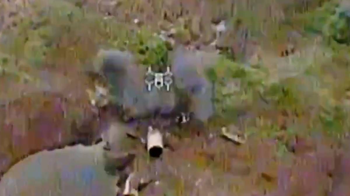 ЗСУ знищили окупантам дроном з гранатометом ЗСУ знищили окупантам дроном з гранатометом