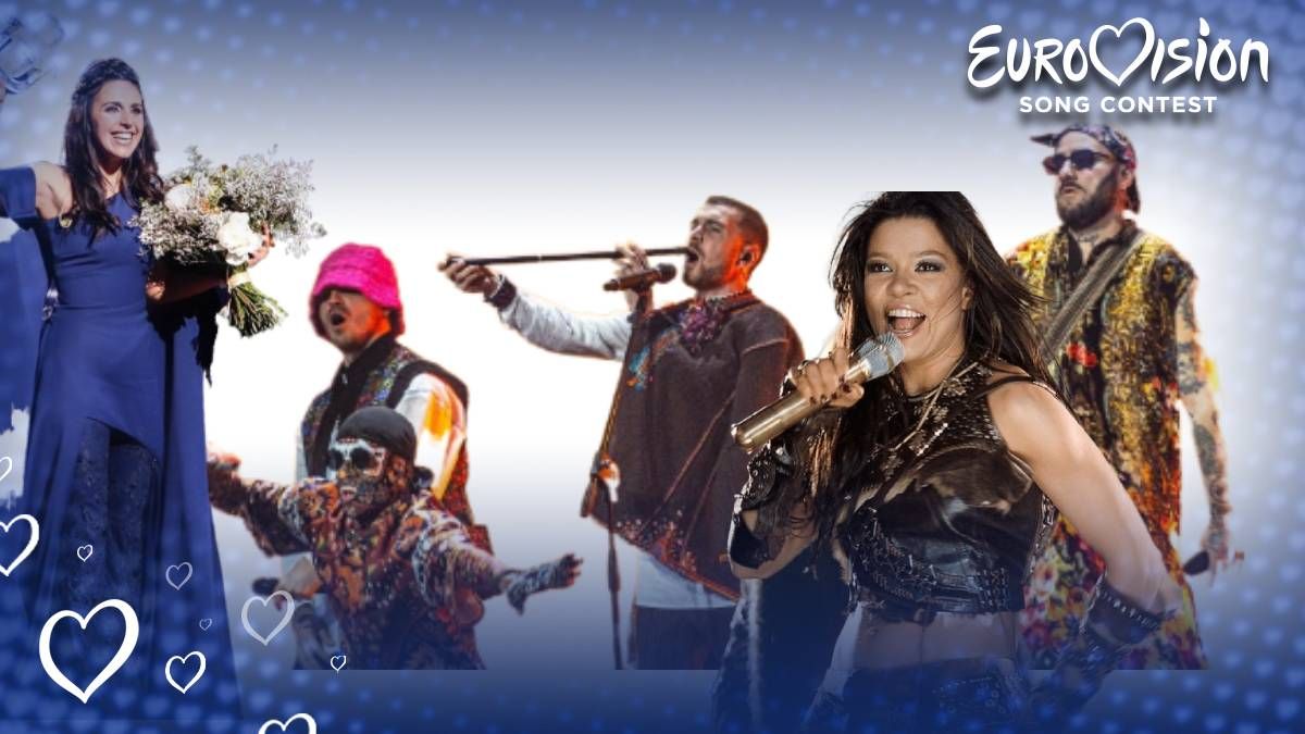 Лучшие сценические наряды Украины на Евровидении Лучшие сценические наряды Украины на Евровидении