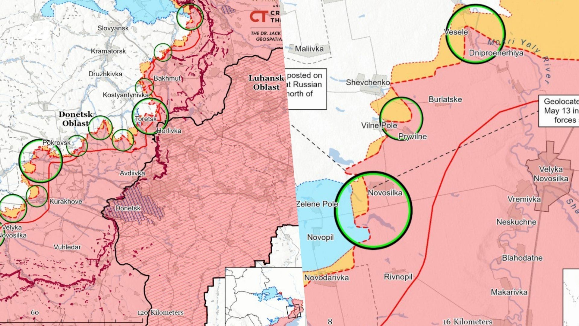 Анализ боев от ISW - 24 Канал