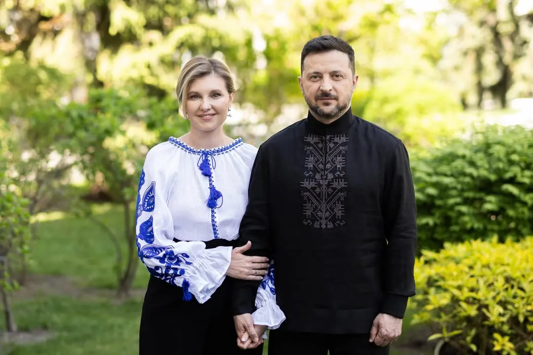 Олена та Володимир Зеленські Олена та Володимир Зеленські