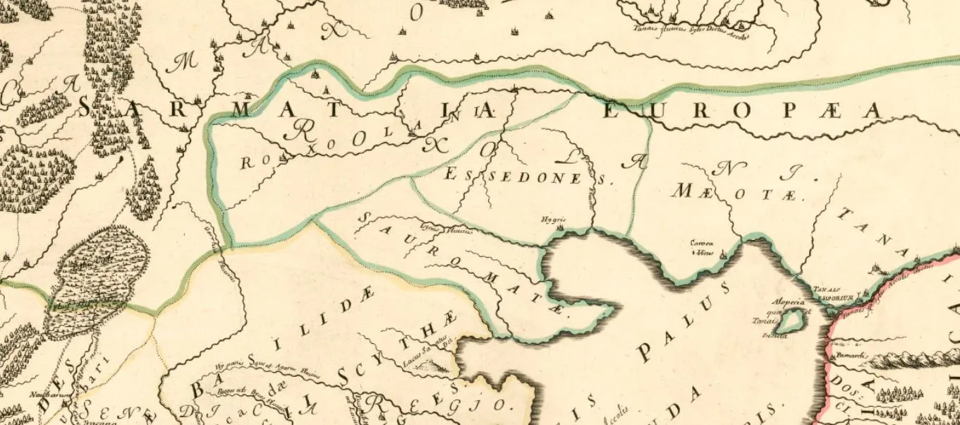 Роксолания на карте Роксолания на карте