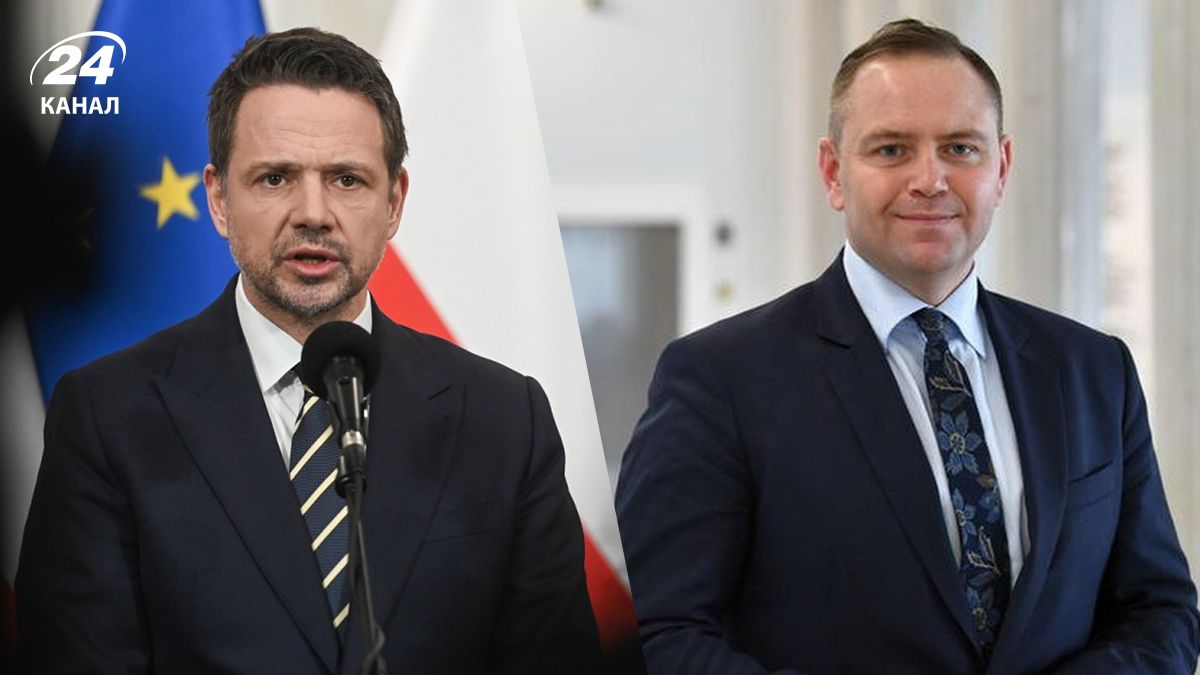 Кандидати у президенти Польщі Тшасковський і Навроцький Кандидати у президенти Польщі Тшасковський і Навроцький