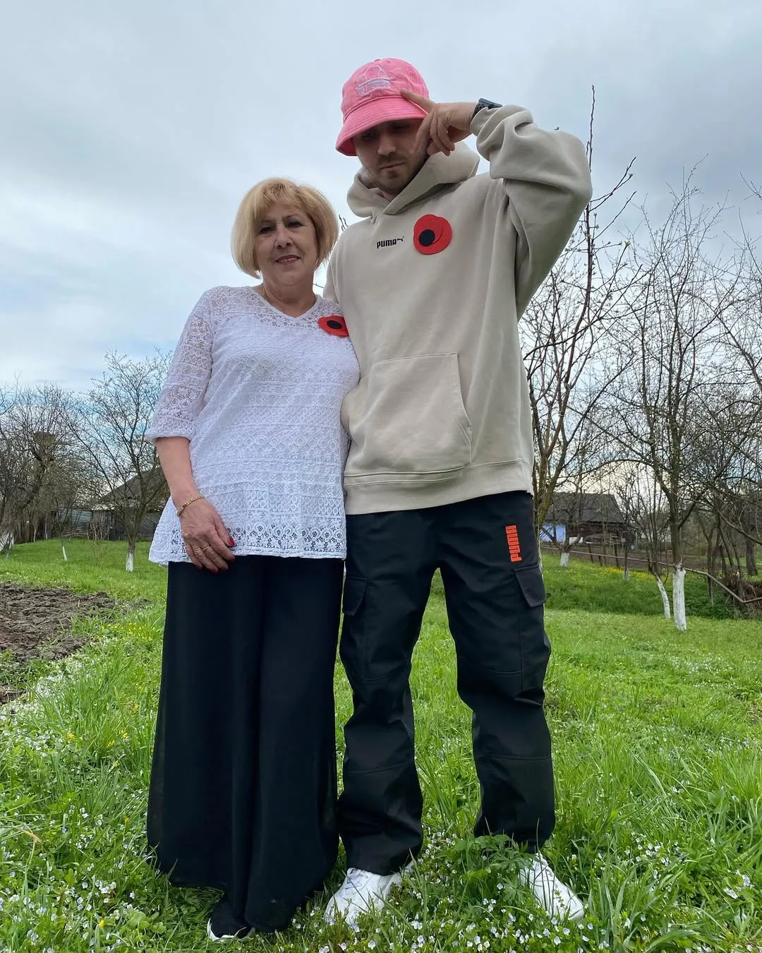 Олег Псюк з мамою Олег Псюк з мамою
