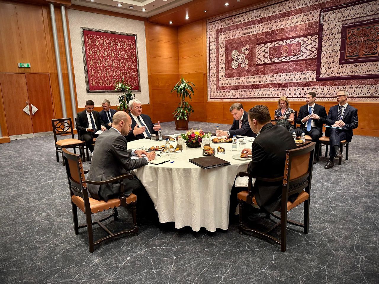 Сыбига встретился с главами МИД Германии, Польши и Франции