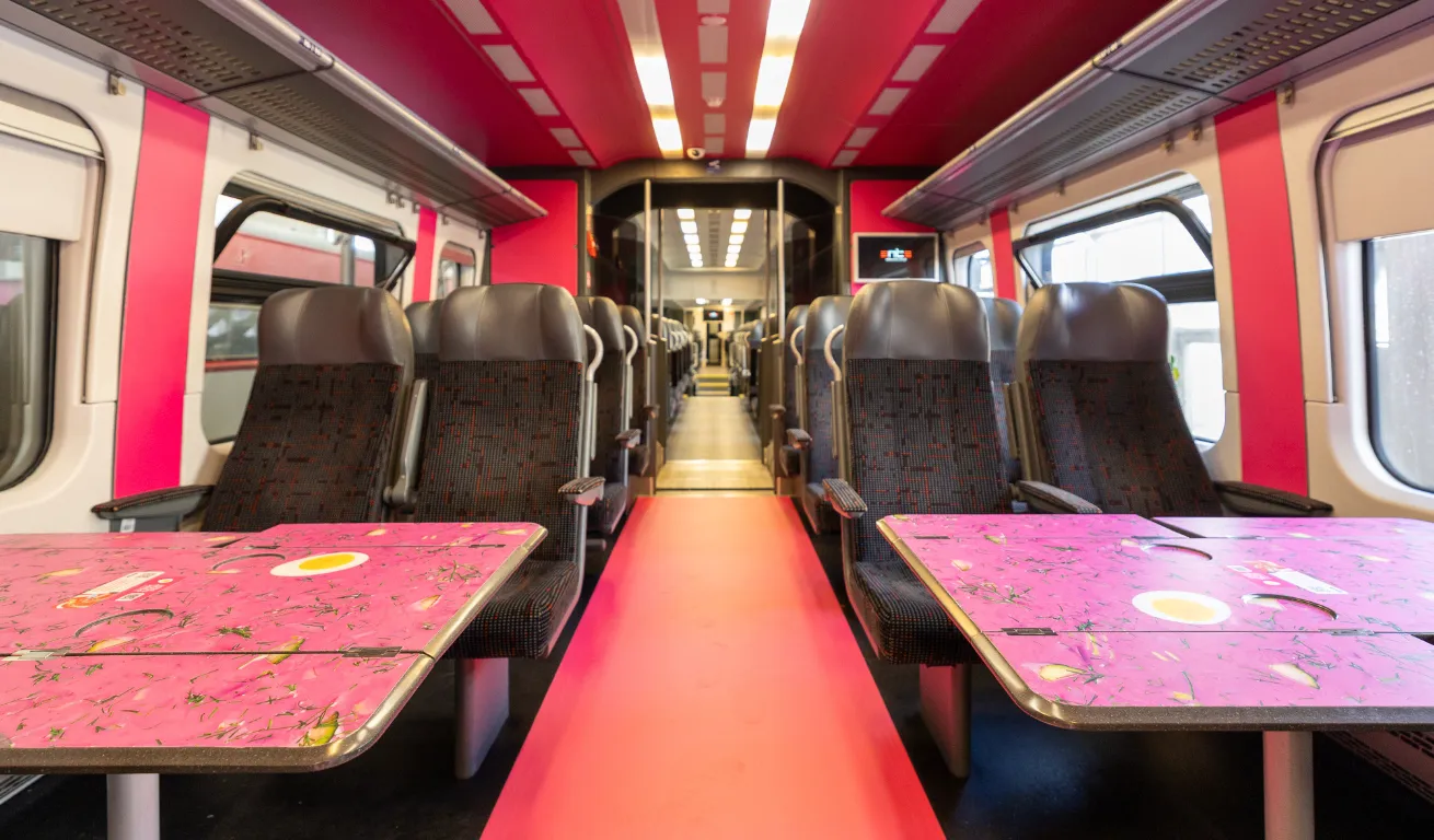 Незвичайний дизайн для поїзда Вільнюс – Рига Незвичайний дизайн для поїзда Вільнюс – Рига