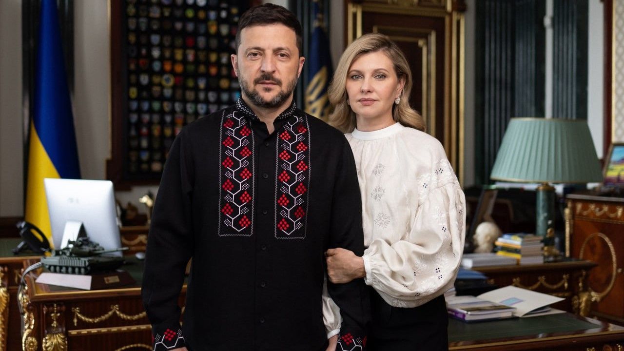 Владимир и Елена Зеленские Владимир и Елена Зеленские