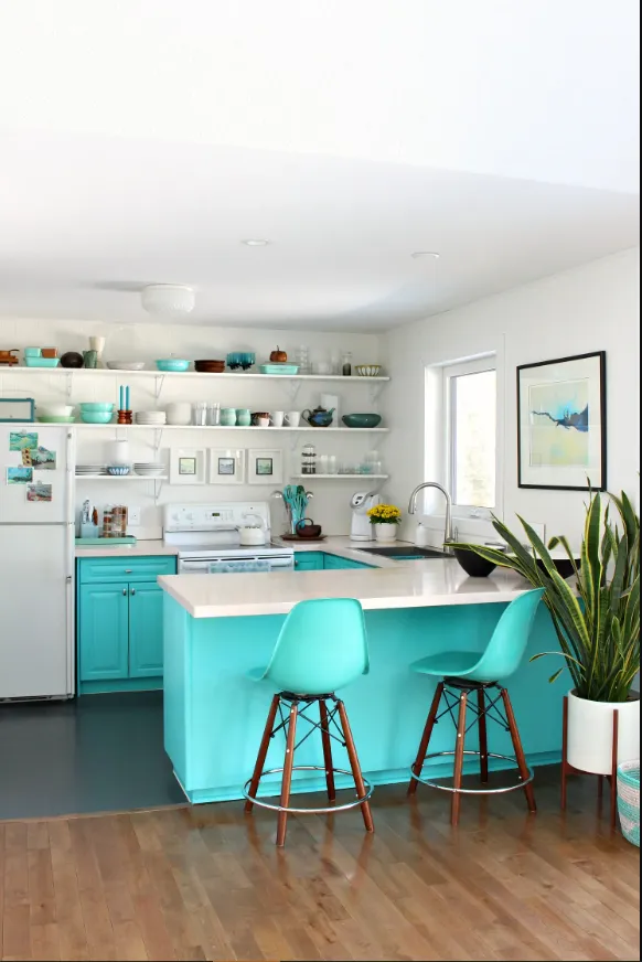 відкриті полиці на кухні відкриті полиці на кухні