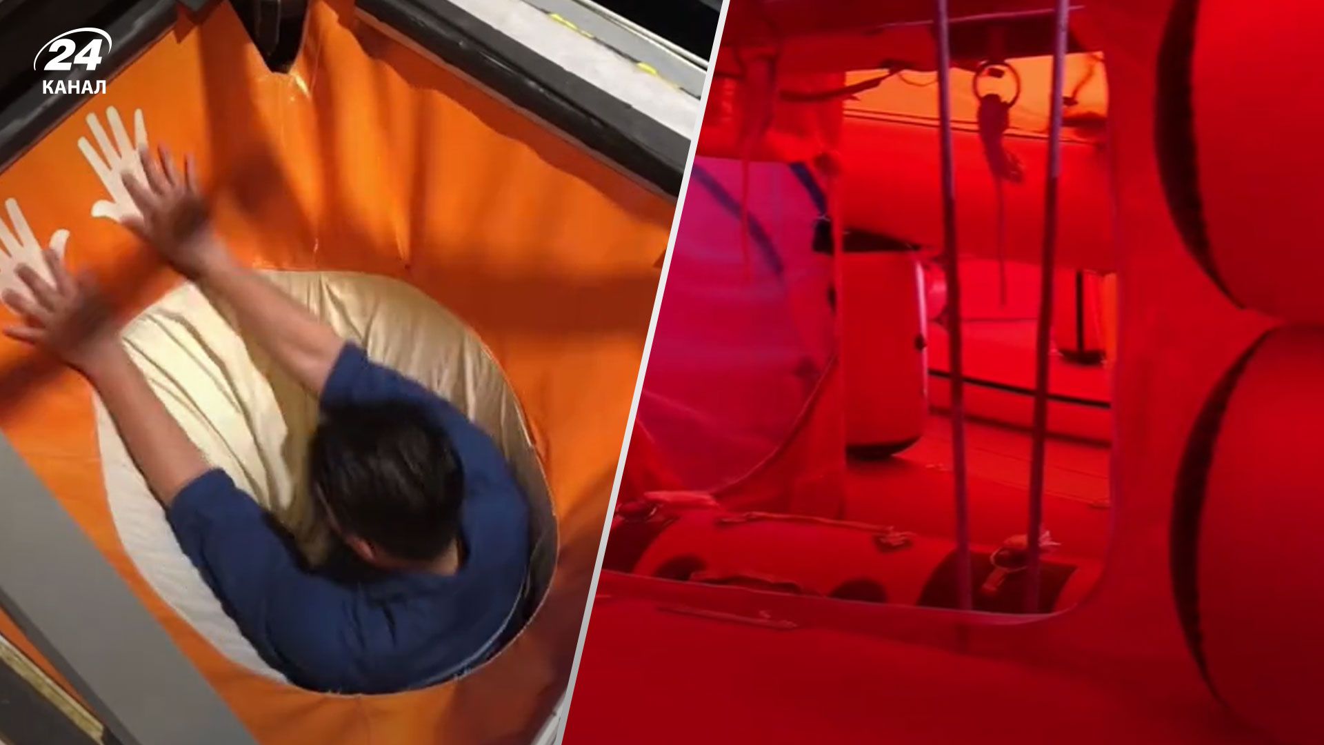 Эвакуация с круизного лайнера Эвакуация с круизного лайнера