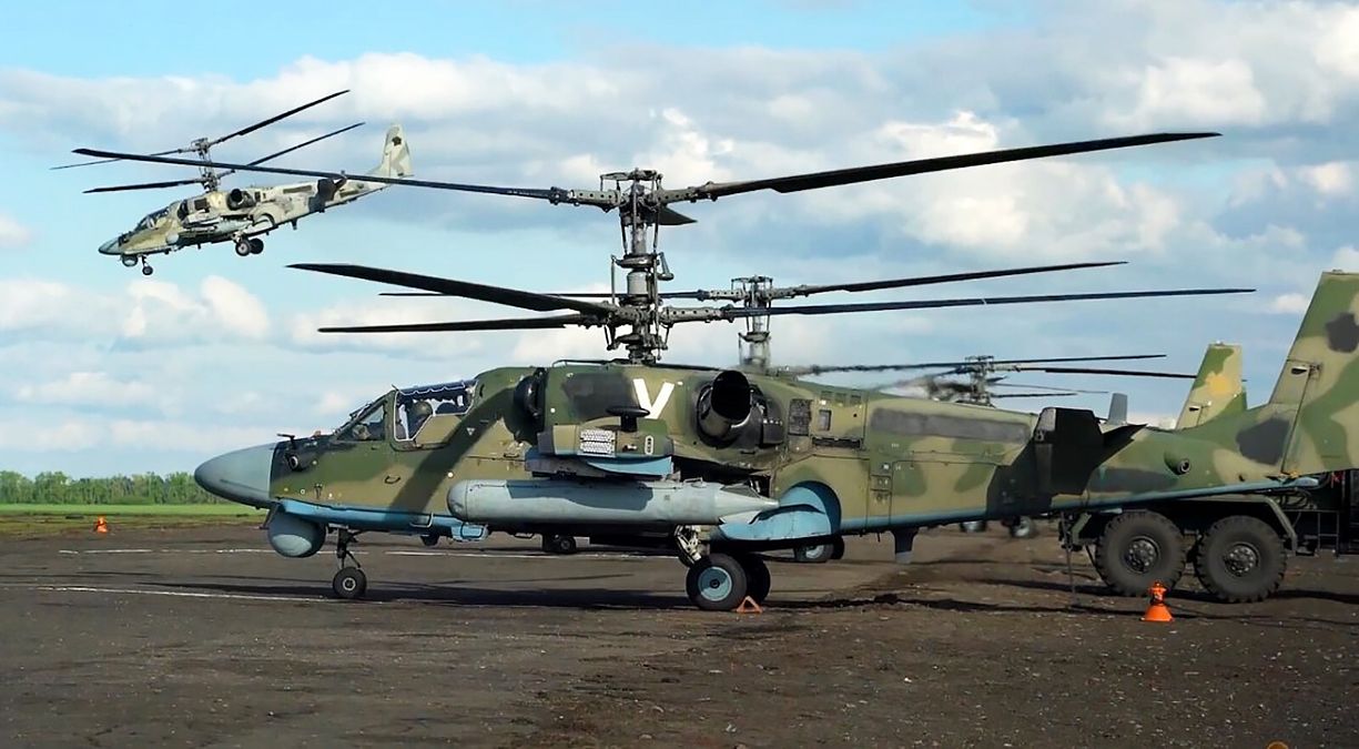 Российский вертолет Ка-52 Российский вертолет Ка-52