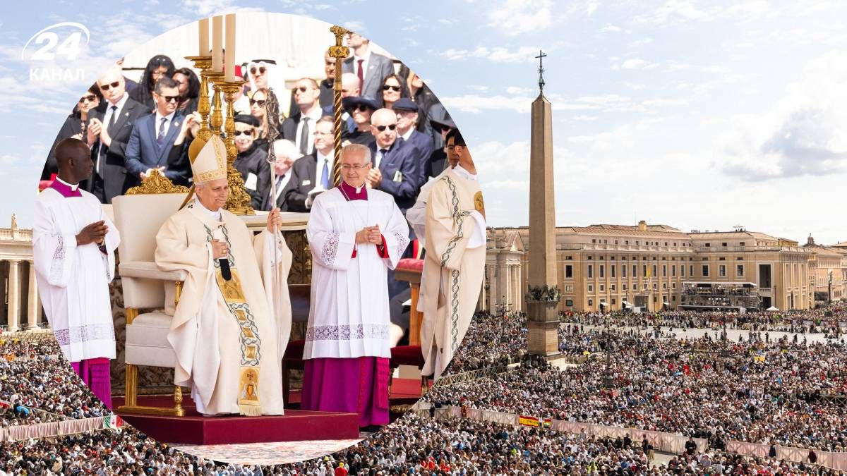 Десятки тысяч верующих пришли увидеть интронизацию Папы Римского Десятки тысяч верующих пришли увидеть интронизацию Папы Римского