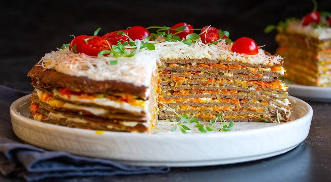 Как сделать вкусный печеночный торт с печенью Как сделать вкусный печеночный торт с печенью