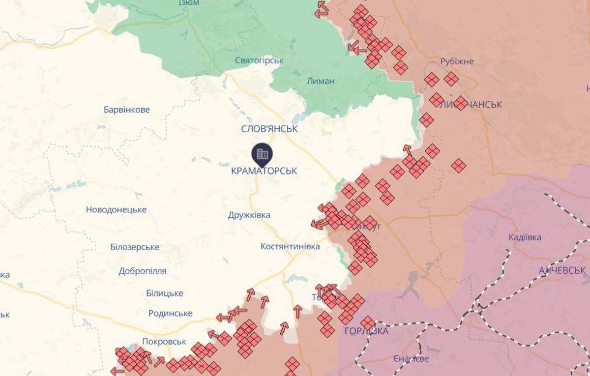 В Донецкой области россияне ежедневно давят на одном направлении - ГПСУ назвали его - 24 Канал В Донецкой области россияне ежедневно давят на одном направлении - ГПСУ назвали его - 24 Канал